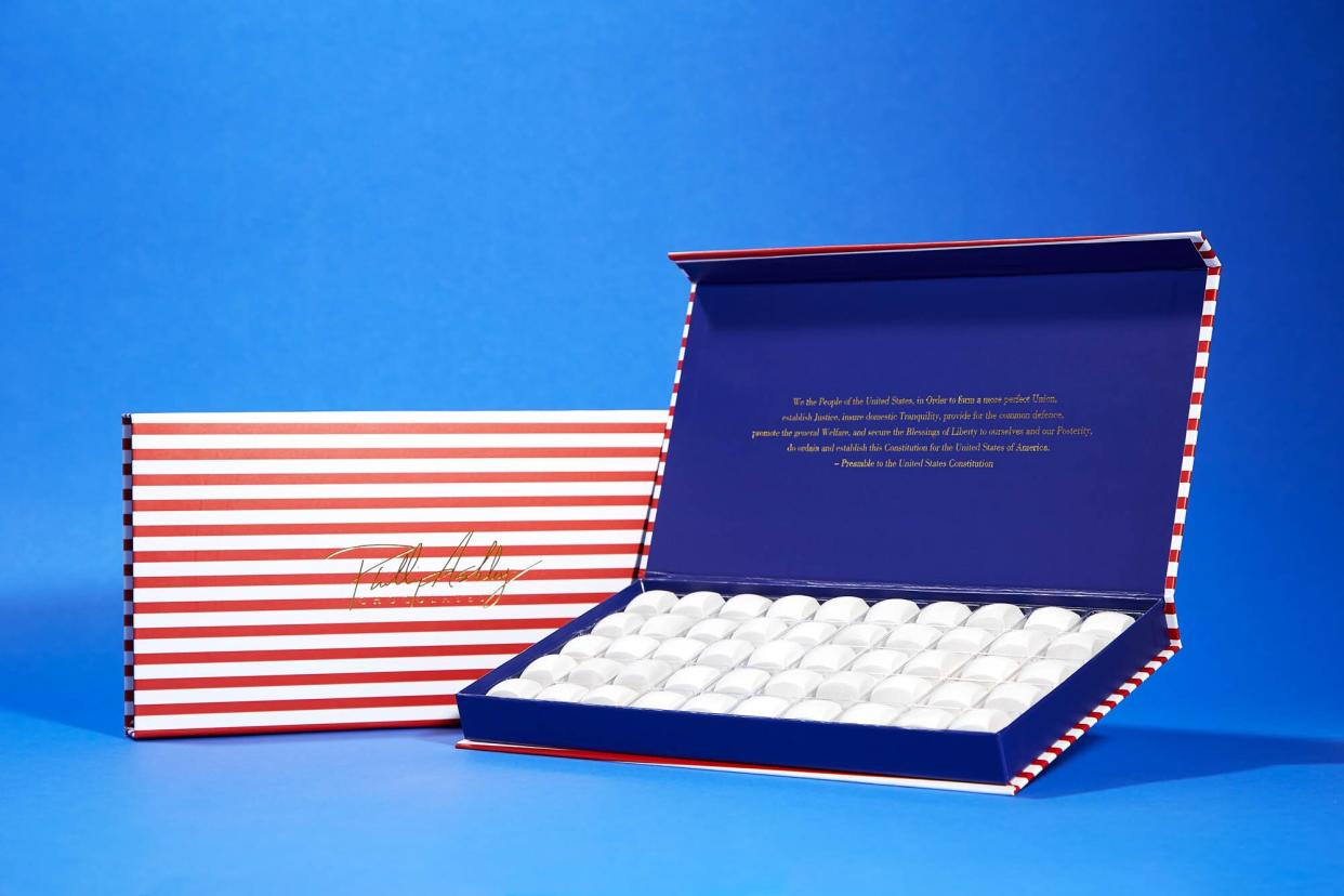 Phillip Ashley Chocolates "Taste of America" box