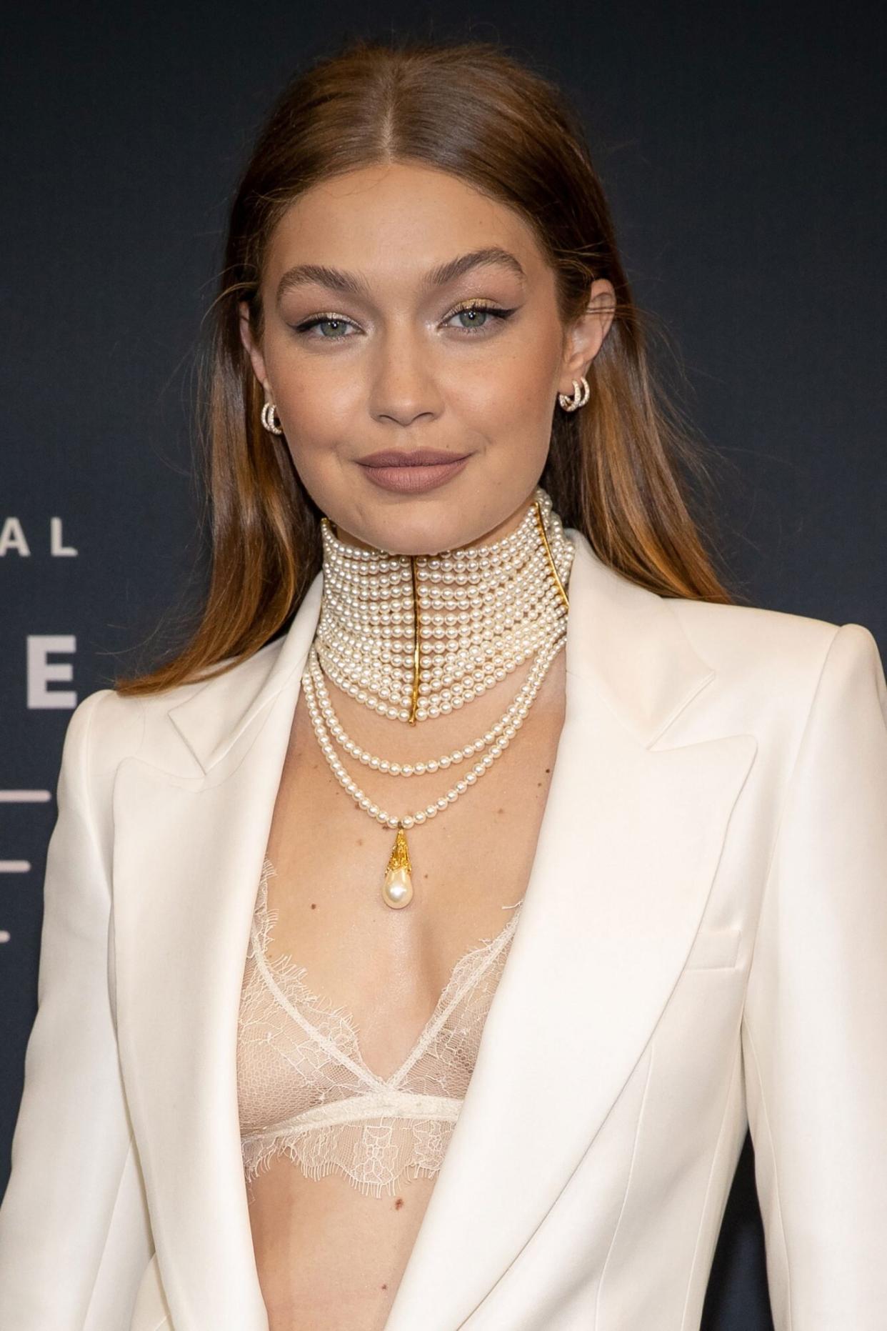 Gigi Hadid Proved Pearls Are Timeless