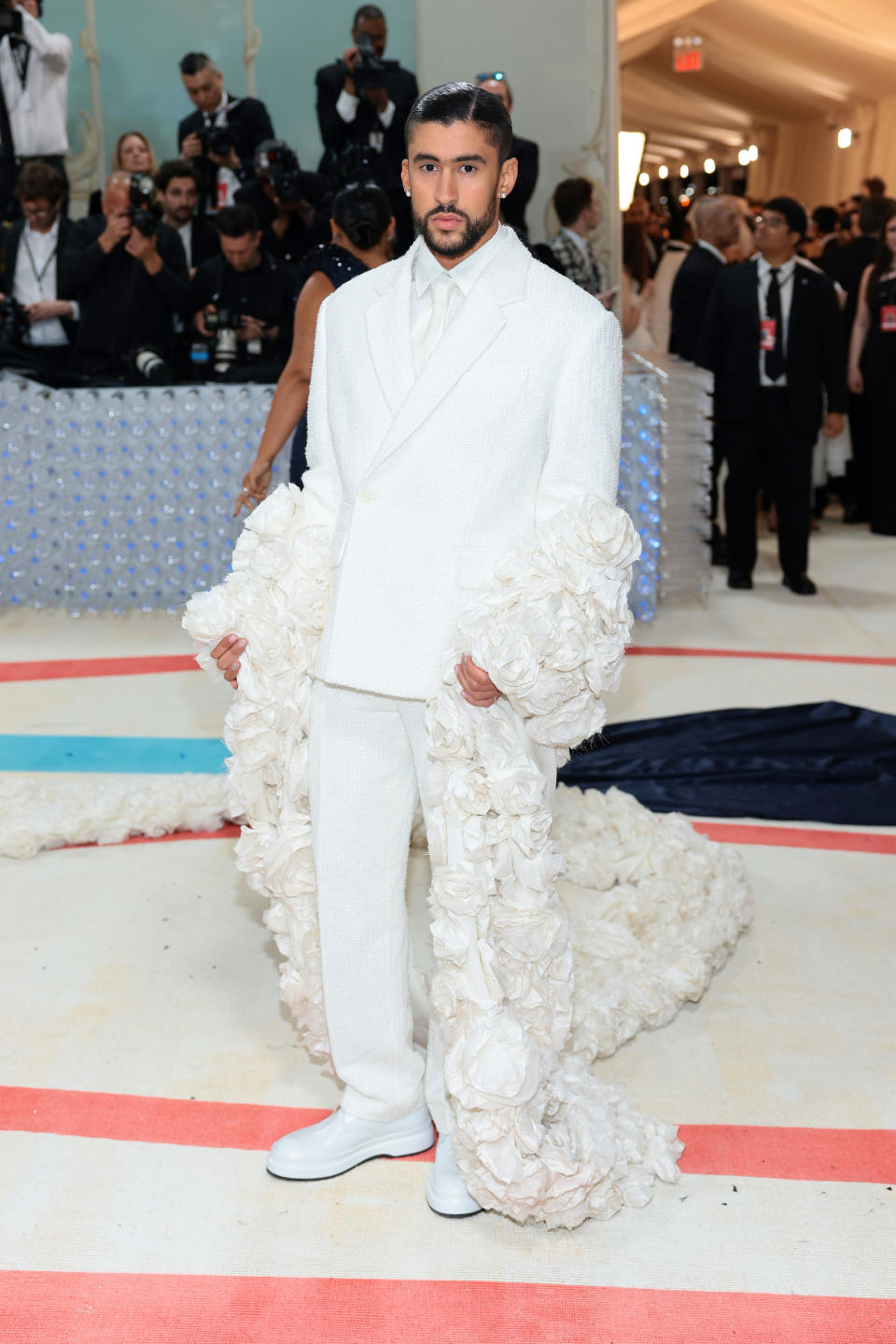 Bad Bunny (Photo by Dimitrios Kambouris/Getty Images for The Met Museum/Vogue)