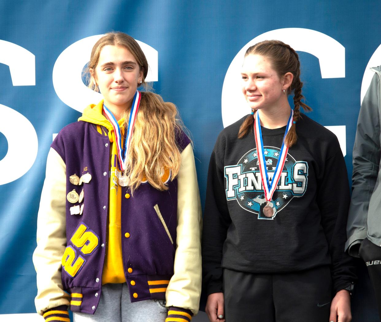 Bronson's Ava Hathaway earned All-State honors in the Division 3 Cross Country State Finals, finishing in 24th place