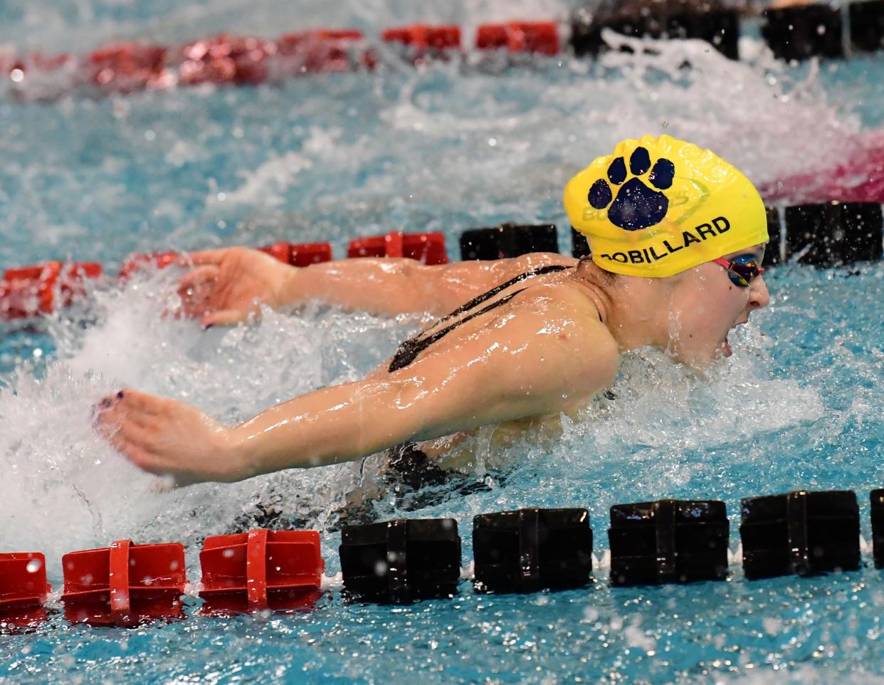 St. Ursula junior Addie Robillard will be a major factor for the Bulldogs in the team standings of this weekend's Southwest Ohio High School Swimming and Diving Classic.