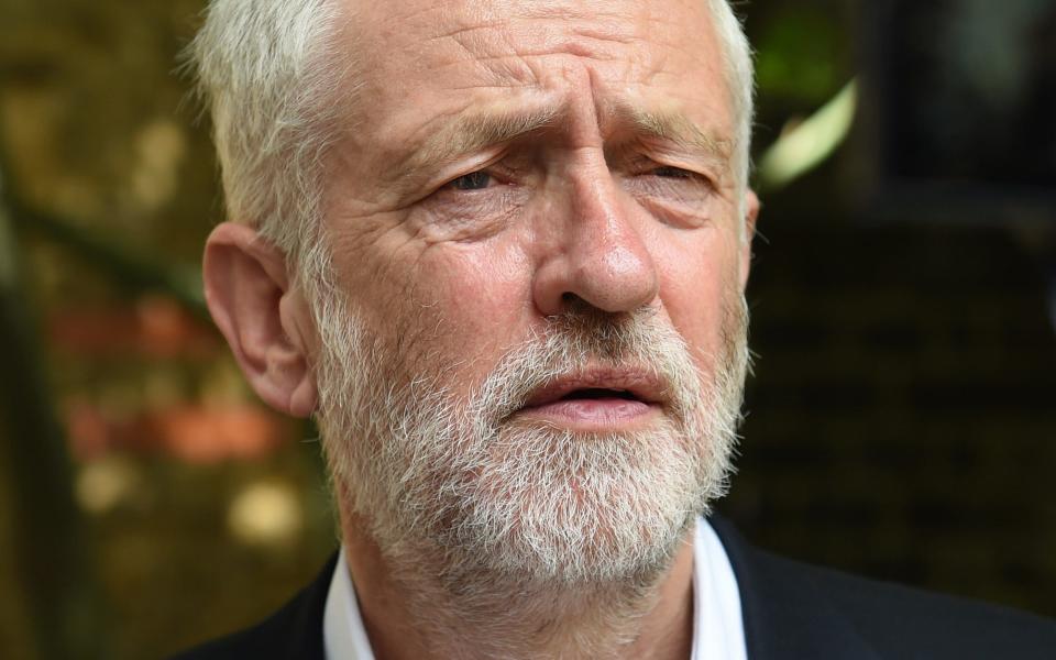 Jeremy Corbyn, the Labour leader - Credit: WPA /Getty Images Europe