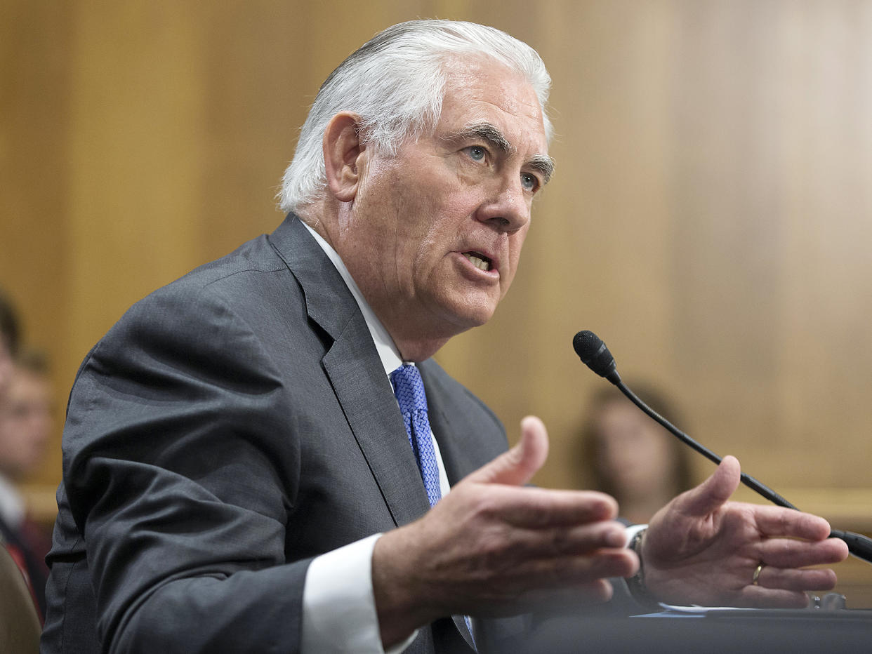 Secretary of State Rex Tillerson has said having special envoys is not productive: EPA