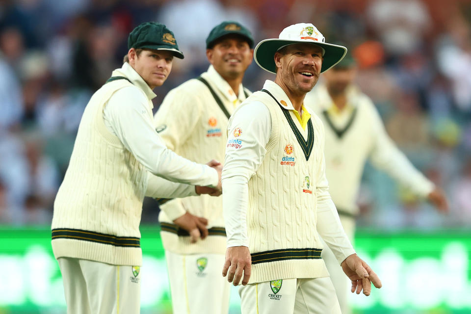 Steve Smith and David Warner, pictured here during Australia's clash with the West Indies.