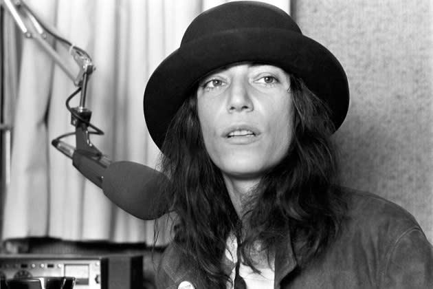 Patti Smith Appears Live On WKLS-FM, Atlanta - Credit: Tom Hill/WireImage/Getty Images