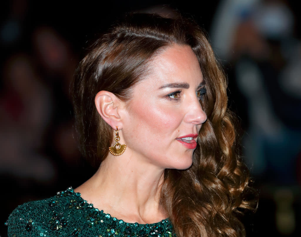 The Duchess of Cambridge sported a new hair style to attend the Royal Variety Performance last night. (Getty Images)