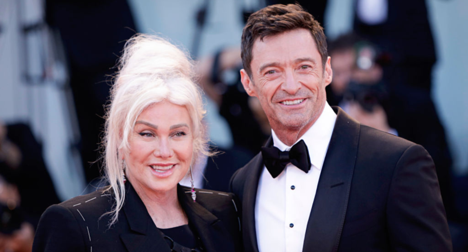 Deborra-Lee Furness and Hugh Jackman. Photo: Getty 