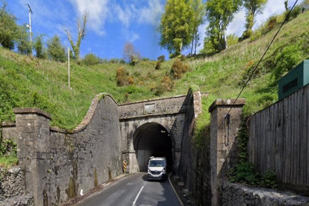 Beaminster Tunnel  Picture: Google Maps