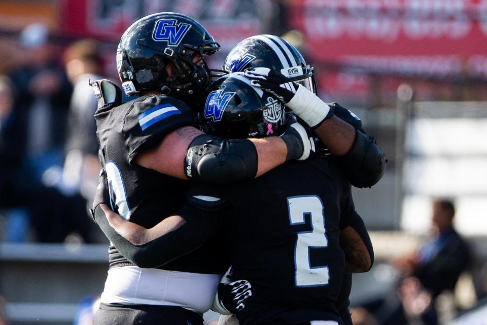 GVSU defeated Pittsburg State at Lubbers Stadium in Allendale.