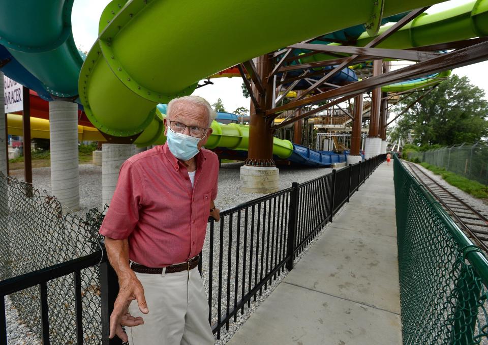 Paul Nelson, owner of Waldameer Park & Water World, in Millcreek Township, is shown on July 22, 2020, as the park navigated restrictions during the COVID-19 pandemic.