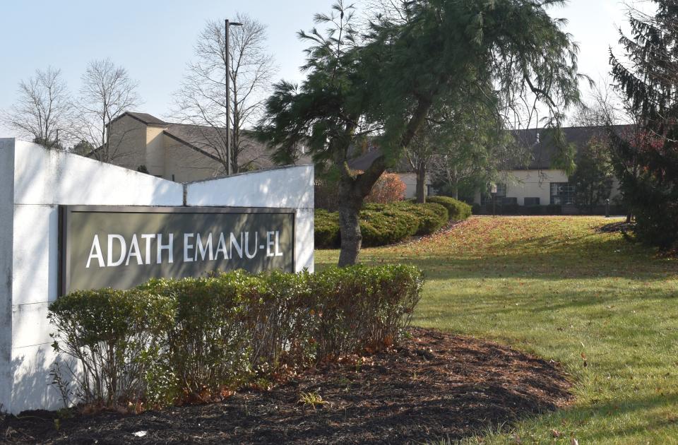 Mount Laurel police are investigating the discovery of a sticker with a swastika at Adath Emanu-El synagogue.