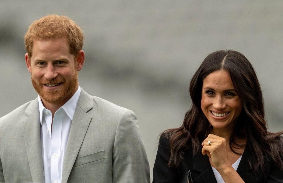 May 19th 2019 - Prince Harry The Duke of Sussex and Duchess Meghan of Sussex celebrate their first wedding anniversary. They were married at St. George's Chapel on the grounds of Windsor Castle on May 19th 2018. - File Photo by: zz/KGC-178/STAR MAX/IPx 2018 7/11/18 Prince Harry, The Duke of Sussex and Meghan Markle, The Duchess of Sussex visit Croke Park, the home of Ireland's largest sporting organisation: the Gaelic Athletic Association. (Dublin, Ireland)