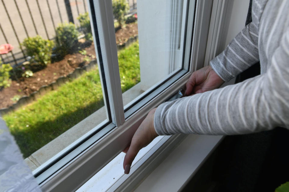 Residents have complained about the state of the windows (Picture: SWNS)