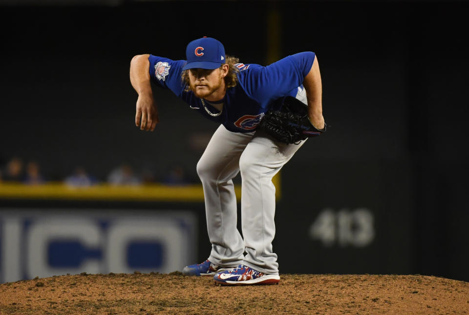 芝加哥小熊將Craig Kimbrel交易給同城球隊白襪。（Photo by Norm Hall/Getty Images）