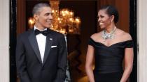 <p>Get someone who looks at you the way that Barack looks at Michelle.</p>