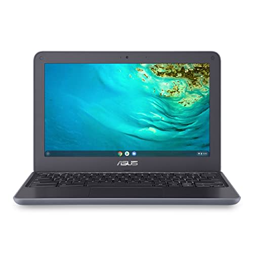 ASUS Chromebook C203XA Rugged & Spill Resistant Laptop, 11.6" HD, 180 Degree, MediaTek Quad-Cor…