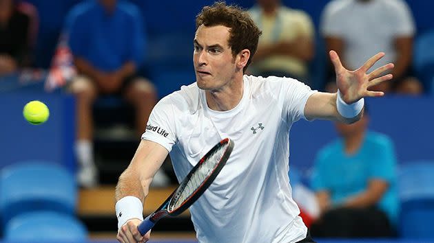Murray's strong finish to 2015 lays the platform for his Aus Open assault. Source: Getty