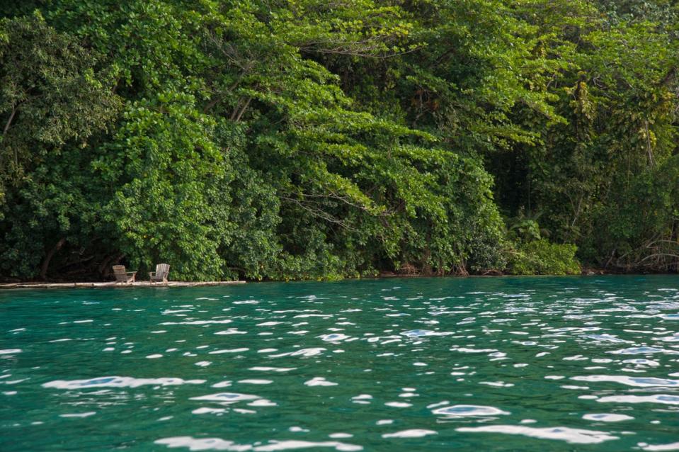 The Blue Lagoon is known locally as the Blue Hole (Getty Images/iStockphoto)