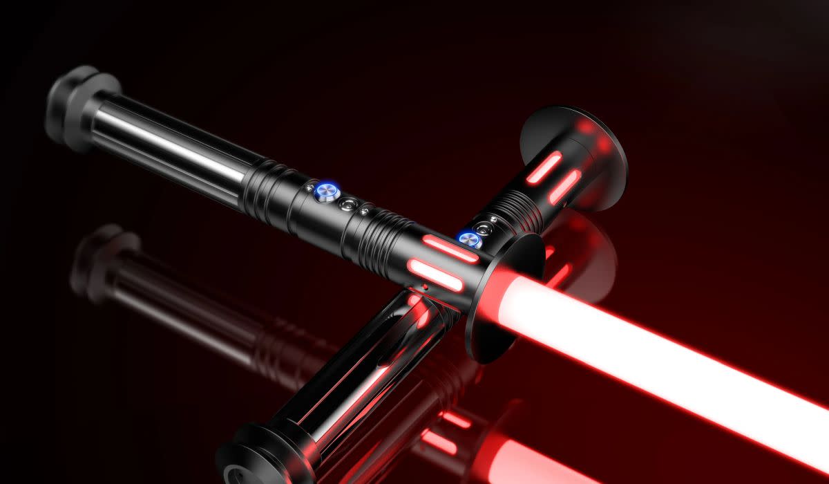 SaberForms lightsabers aren't replicas; they're custom weapons any Jedi would be proud to wield. (Photo: SaberForms)