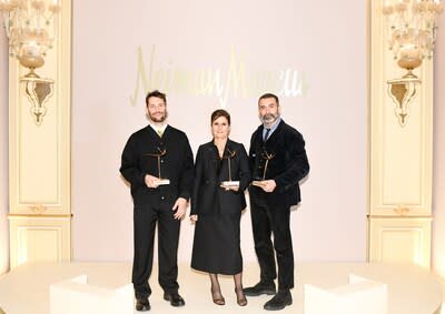2024 Neiman Marcus Award Recipients - Simon Porte Jacquemus, Maria Grazia Chiuri and Daniel Roseberry