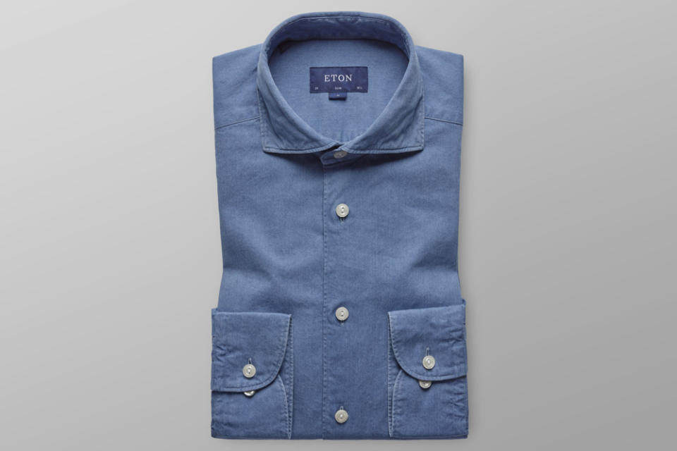 Eton Soft Lightweight Denim Shirt