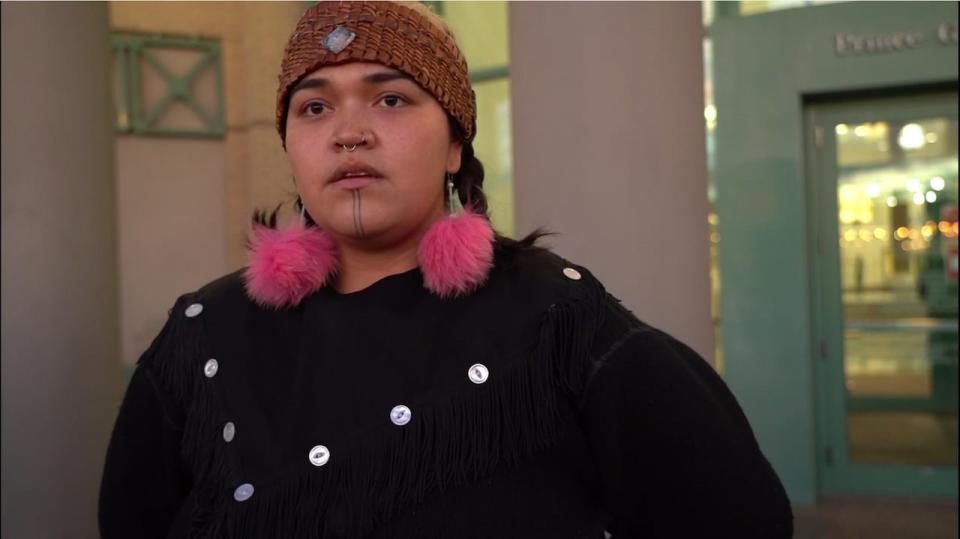 Shaylynn Sampson is a member of the Gitxsan Nation and Hagwilget Band of the Wet'suwet'en released from prison.