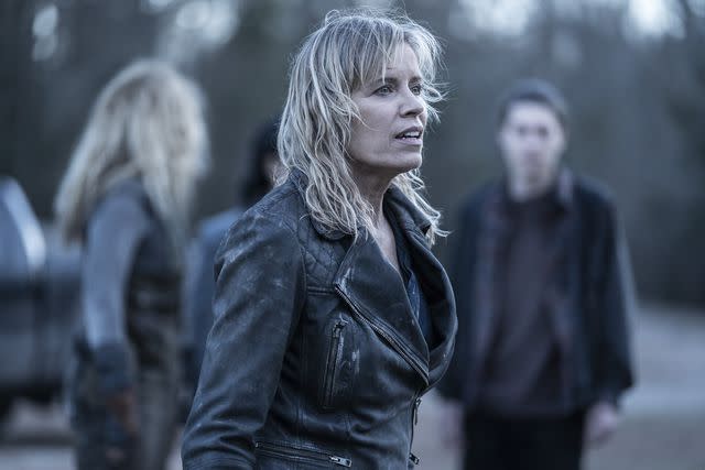 <p>Seth F. Johnson/AMC</p> Kim Dickens on the series finale of 'Fear the Walking Dead'