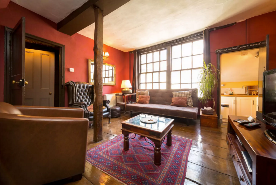 <p>While this may look like an ordinary pad, the owner of this “madness” chamber apartment claims it is haunted. You can have a spooky stay in this home in the English city of York for $219 a night. (Airbnb) </p>