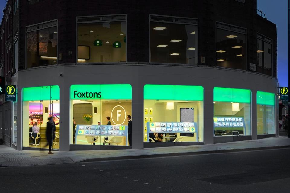 Foxtons has a number of branches in London (Foxtons)