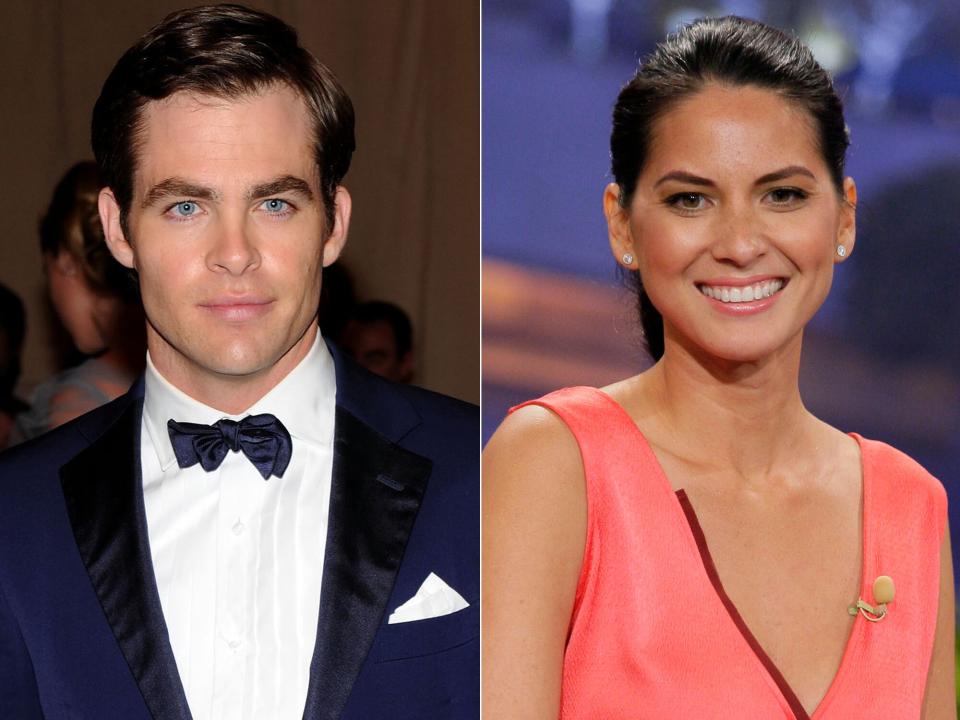 Chris Pine, Olivia Munn