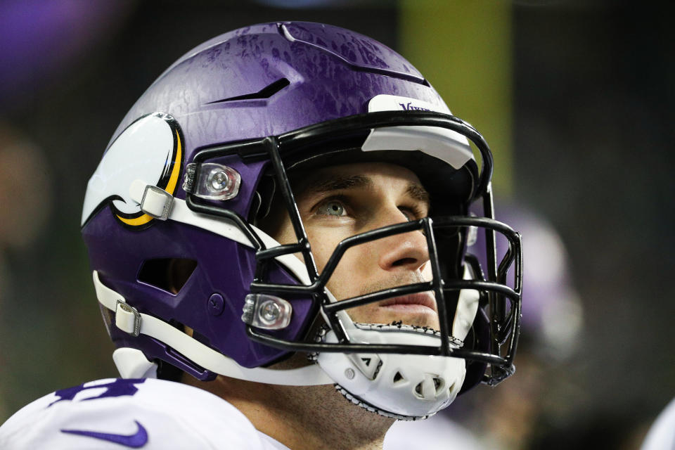 Kirk Cousins and the Vikings are 0-5 against teams that are currently on pace to make the playoffs. (Getty Images)