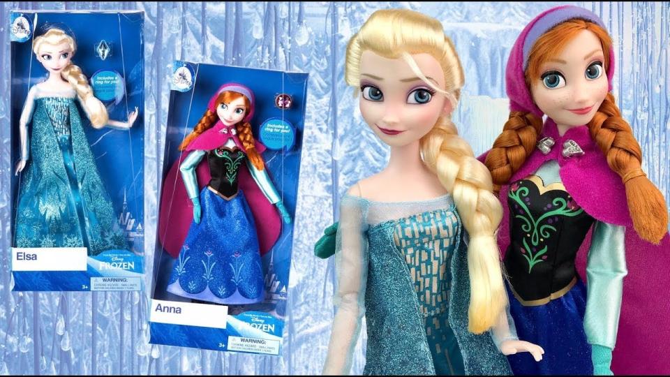 Everyone's favorite two royal sisters—in doll form.