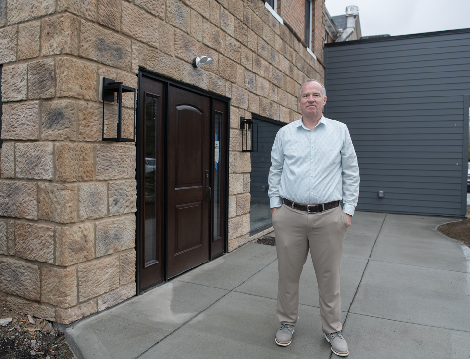 David Glenny will open the fine dining restaurant Stirling in Akron's Merriman Valley in May. A remodel includes the addition of a full kitchen.