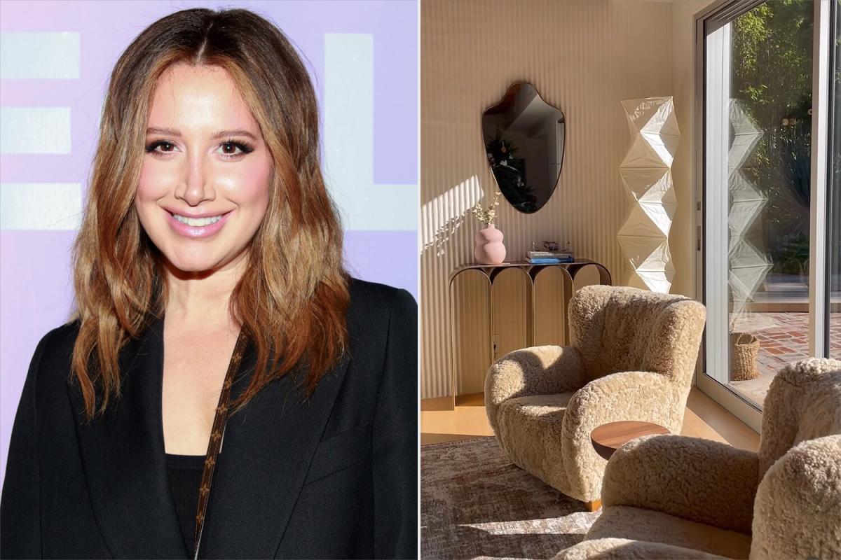 Ashley Tisdale Porn Bbc - Ashley Tisdale Reveals Stunning New Home After Renovation: 'Slowly but  Surely Coming Together'