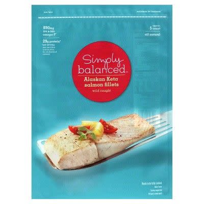 Frozen Alaskan Keta Salmon Fillets