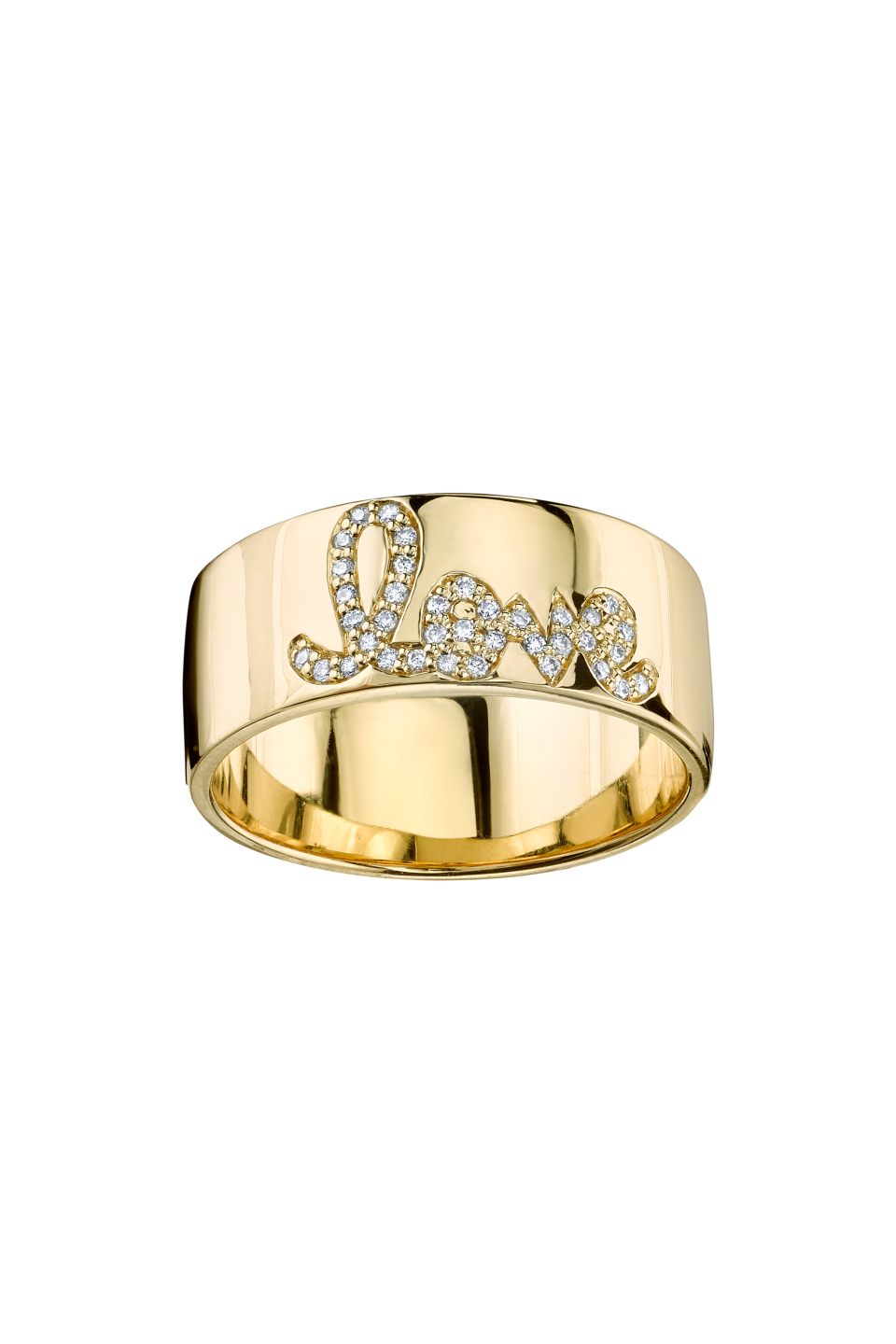 <p><em>Gold and Diamond Love Band, SYDNEY EVAN, $2,490 </em></p><p><a rel="nofollow noopener" href="http://www.sydneyevan.com/gold-diamond-love-band-ring" target="_blank" data-ylk="slk:BUY NOW;elm:context_link;itc:0;sec:content-canvas" class="link ">BUY NOW</a><br></p>