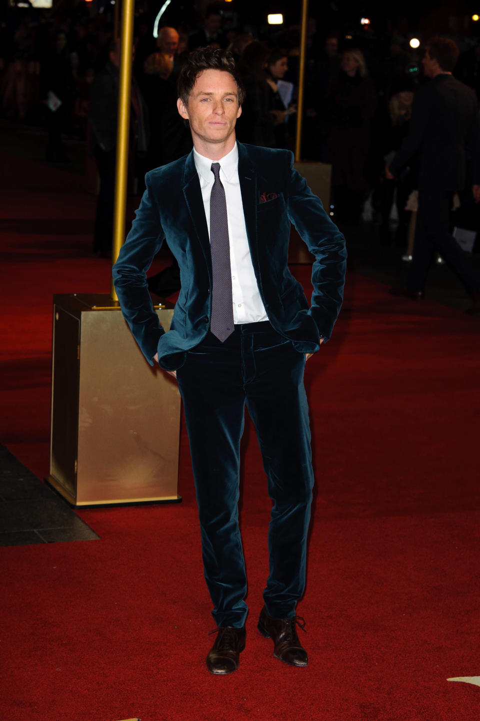 <b>Les Miserables World Premiere</b><br><br>Eddie Redmayne arrives at the ‘Les Miserables’ World Premiere in Leicester Square.