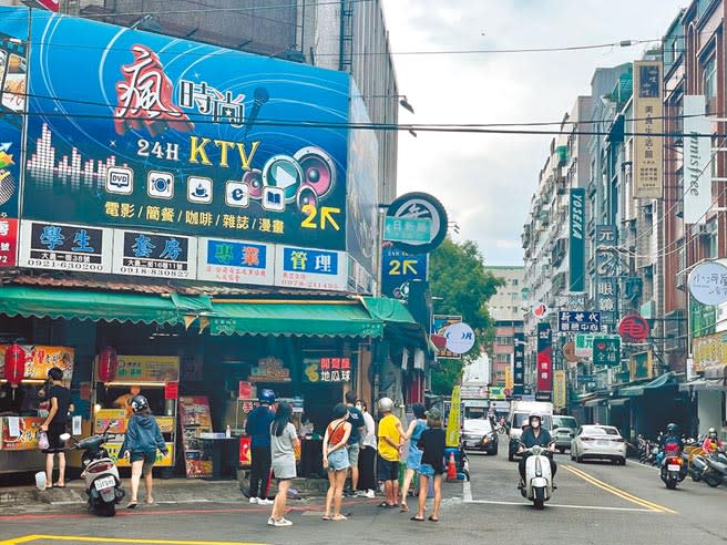 中原夜市未納入桃園好市券振興活動，商圈將自辦活動盼刺激民眾消費。（呂筱蟬攝）