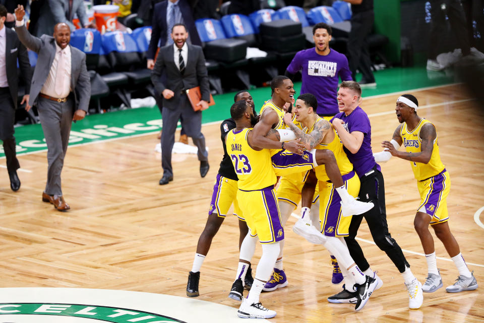 Rajon Rondo came through against his former team. (Getty Images)