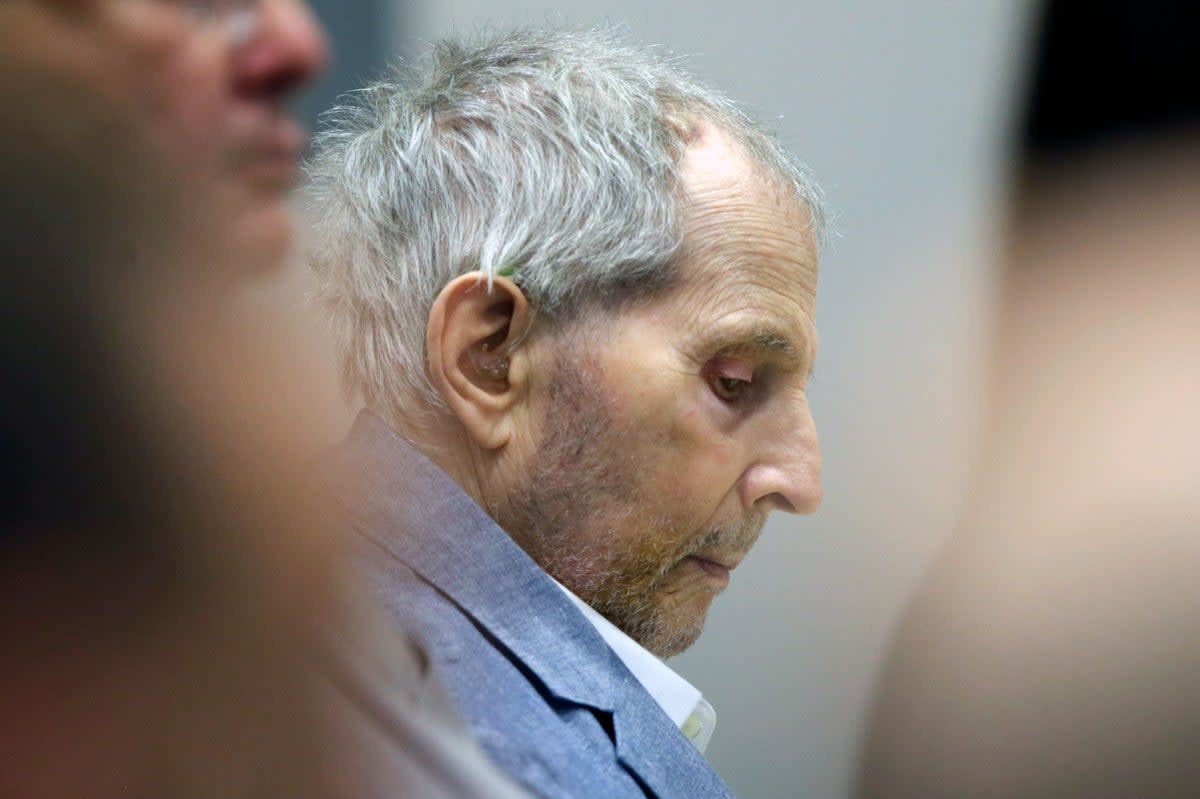 Robert Durst at his 2020 murder trial (Getty Images)