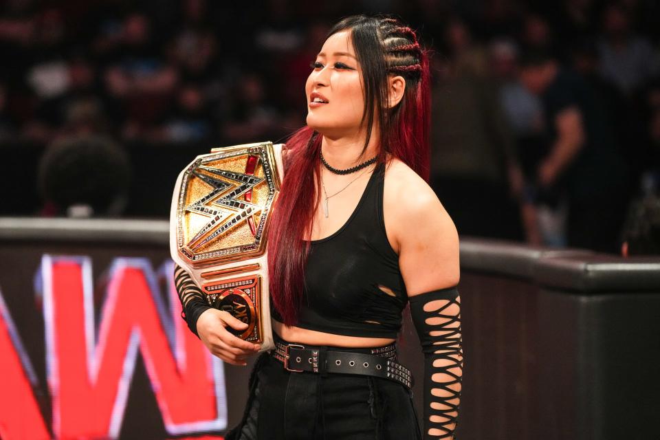 WWE Women's Champion Iyo Sky.