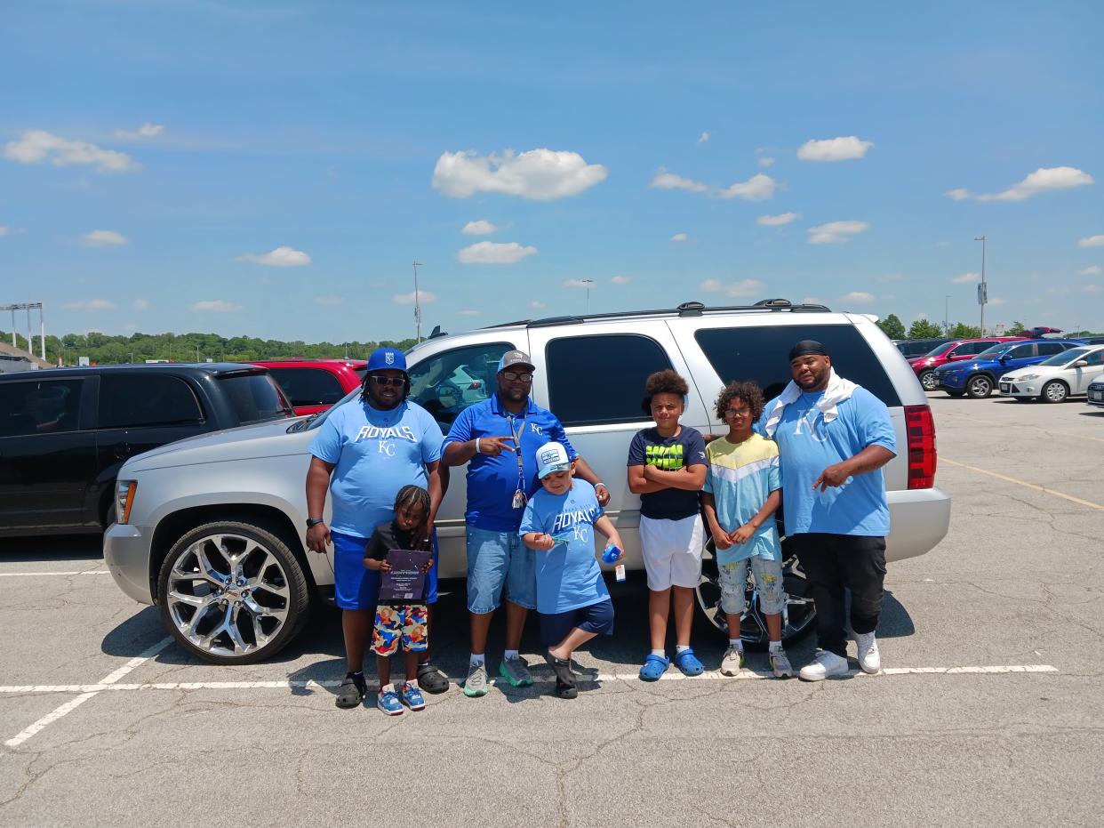 A youth trip to see the Kansas City Royals play baseball in 2023 was a highlight for John Handy's work through Love Fellowship Church.