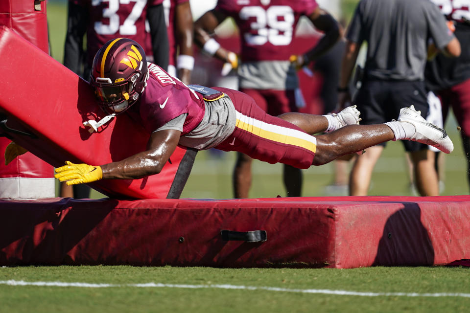 Washington Commanders safety Ferrod Gardner. (AP Photo/Alex Brandon)