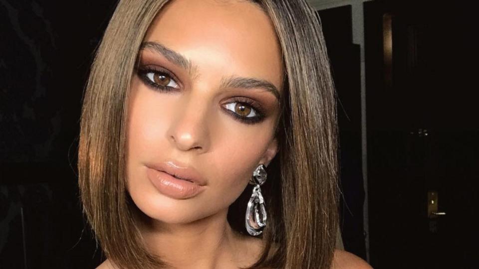 Emily Ratajkowski espresso makeup