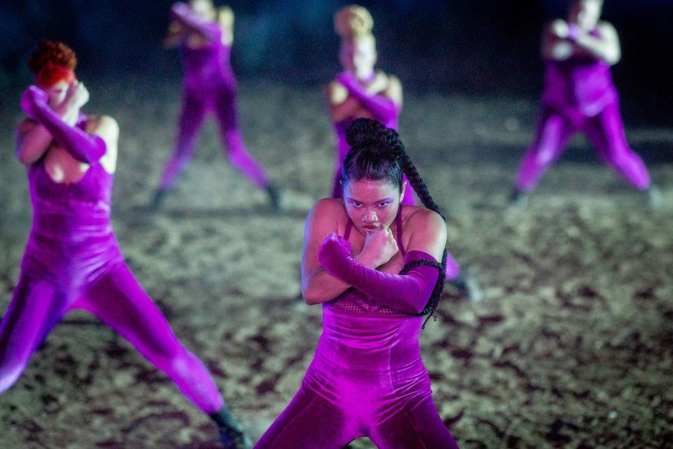 simi valley, california   november 09 in this image released on november 9, dancers are seen during rihanna's savage x fenty show vol 4 presented by prime video in simi valley, california and broadcast on november 9, 2022 photo by emma mcintyregetty imagesfor rihanna's savage x fenty show vol 4 presented by prime video