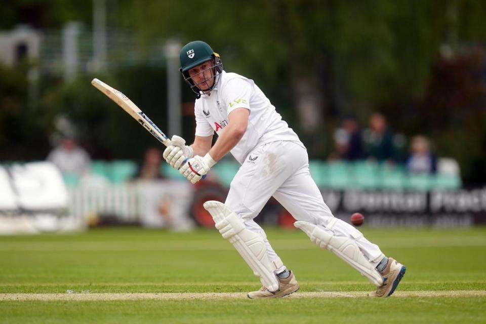 Nathan Smith and Matthew Waite set a Worcestershire seventh wicket record of 103 runs in 30 overs <i>(Image: PA)</i>