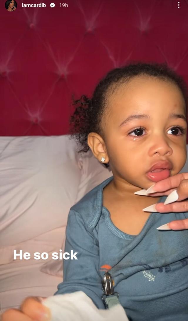 Cardi B and Offset's 5-Year-Old Daughter Kulture Kiari Showered