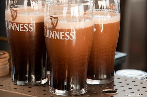 Old style glass in the wild : r/Guinness