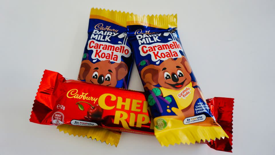 Caramello Koala is a brand of chocolate bar manufactured by Cadbury Australia. - Hilary Whiteman/CNN