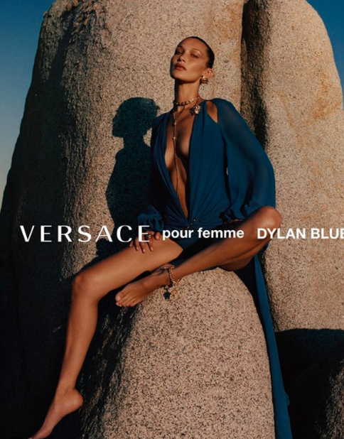 Bella Hadid and Hailey Bieber Leave Lockdown for France In Versace's New  Fragrance Campaign